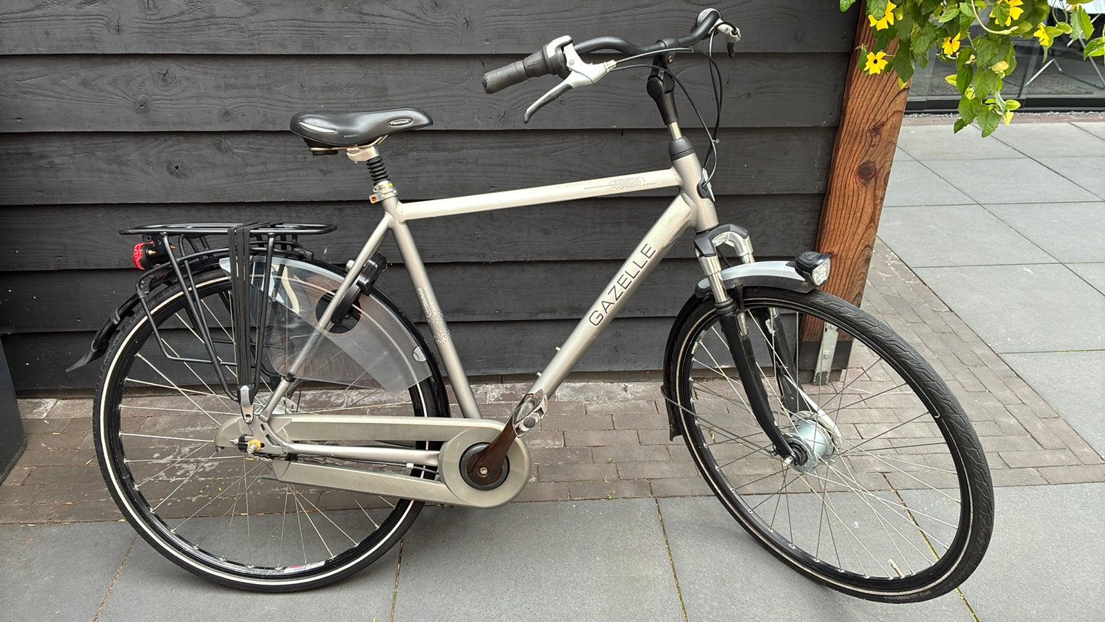 Gazelle Paris C7 herenfiets, Ophalen, Versnellingen, Zo goed als nieuw, 65 cm of meer