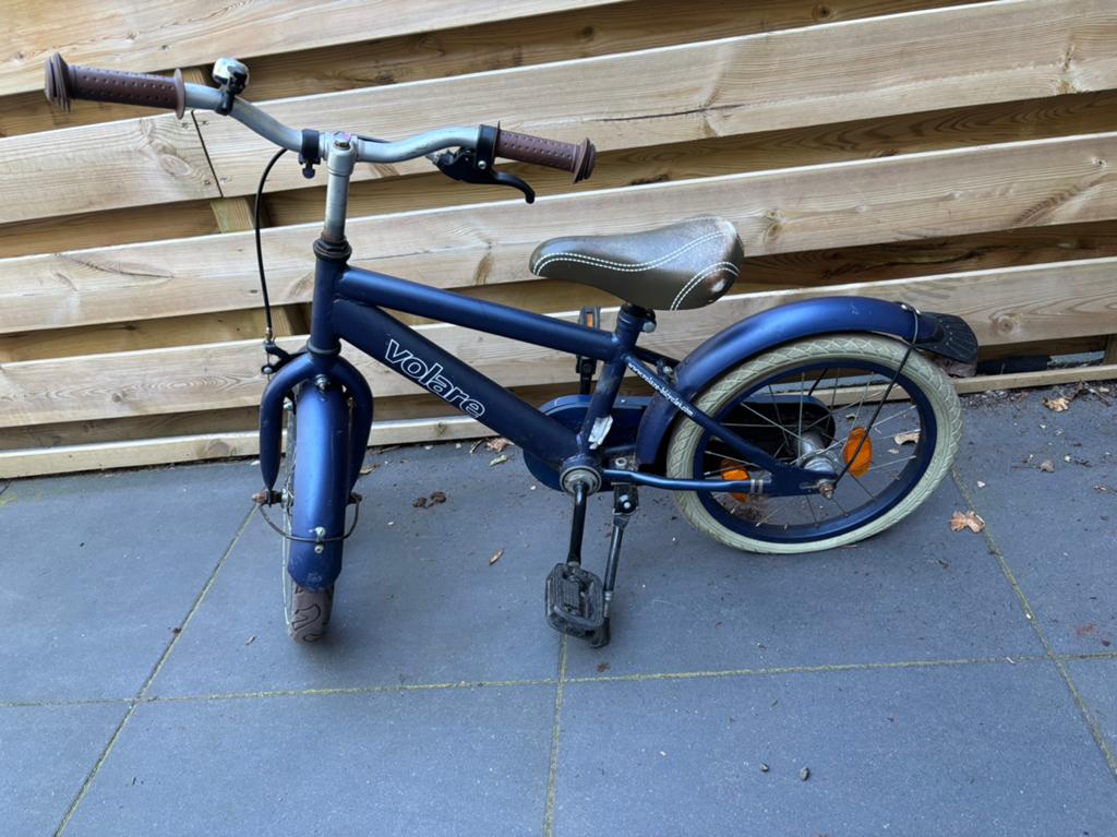 Volare jongensfiets 16 inch, Ophalen, Gebruikt, Terugtraprem, 16 tot 20 inch