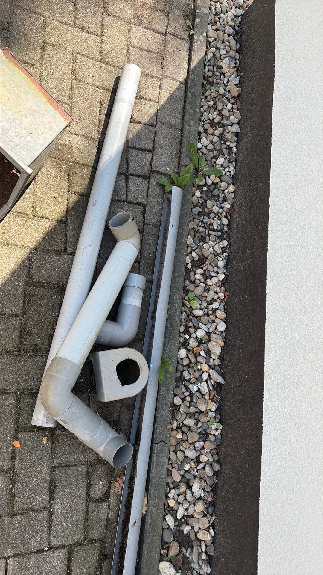 Resten regenpijpen, Ophalen, Zo goed als nieuw, Rvs, Minder dan 2 meter