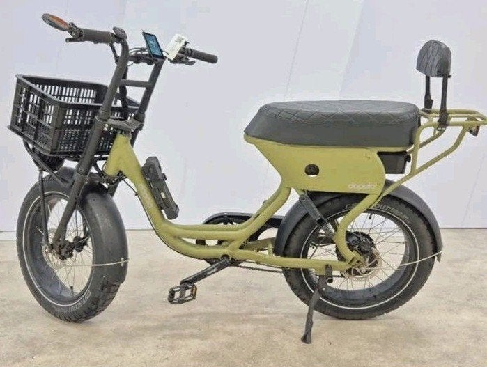 Doppio Classico v4 Connected Fatbike - Olive  Bare Aluminium, Fietsen en Brommers, Ophalen, Zo goed als nieuw, Overige merken