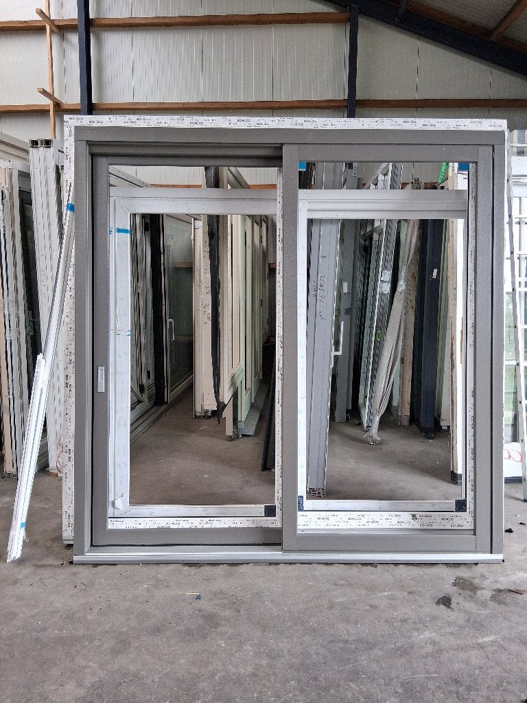 Nieuw Schuifpui bezorgen factuur mogelijk, Kunststof, 225 cm of meer, Ophalen of Verzenden, Zo goed als nieuw