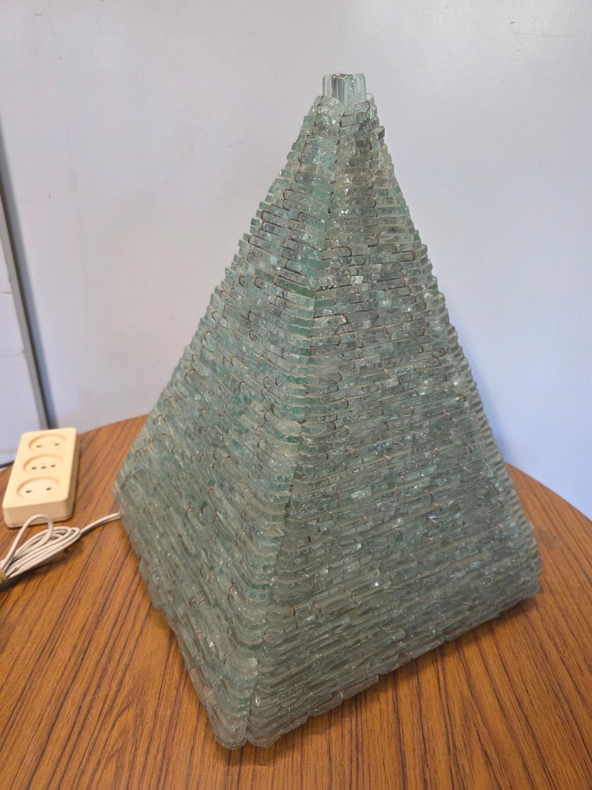 Tao Tesserine pyramide lamp - Jaren '70 design, Antiek en Kunst, Ophalen
