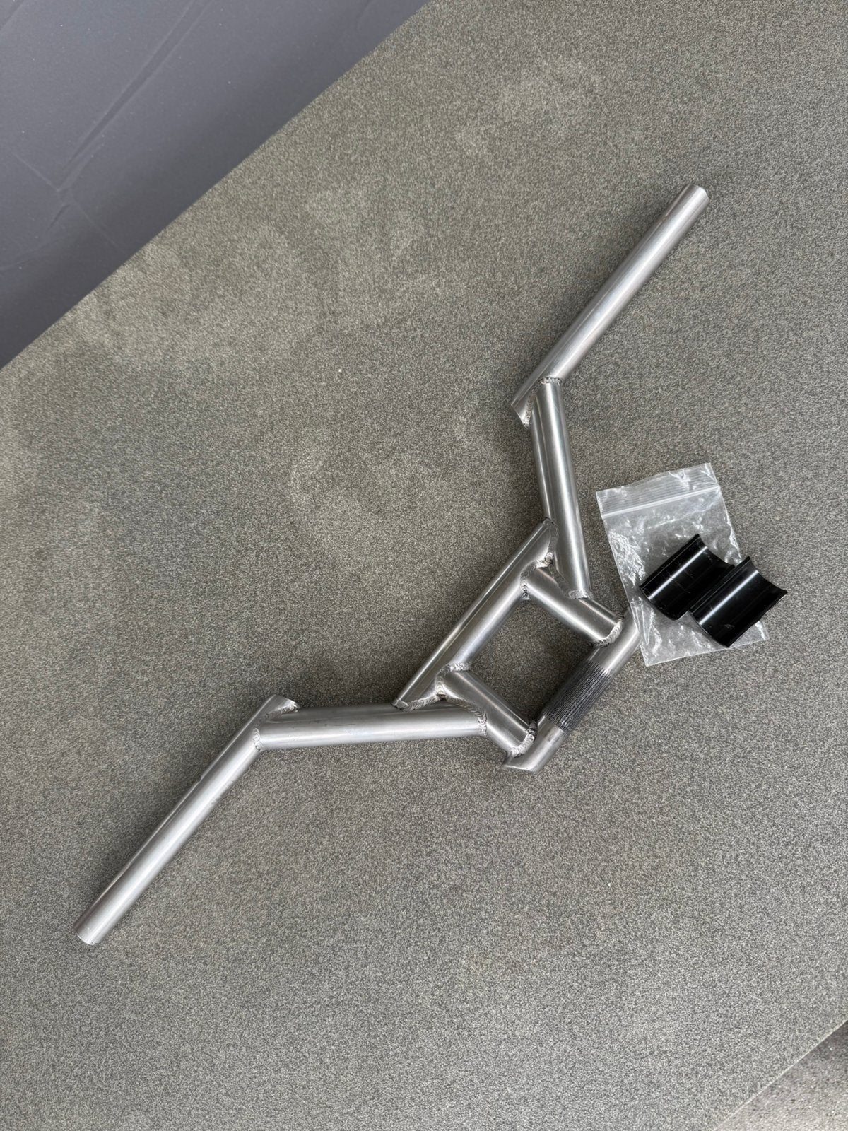Chrome Stuur Voor MTB/Downhill, Ophalen, Gebruikt, 250 mm of meer, Rvs