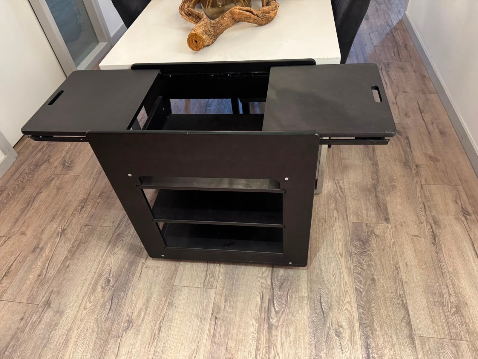 Luxe Werktafel - Compact en Multifunctioneel, Spaanplaat of MDF, Ophalen of Verzenden, Zo goed als nieuw, Overige merken