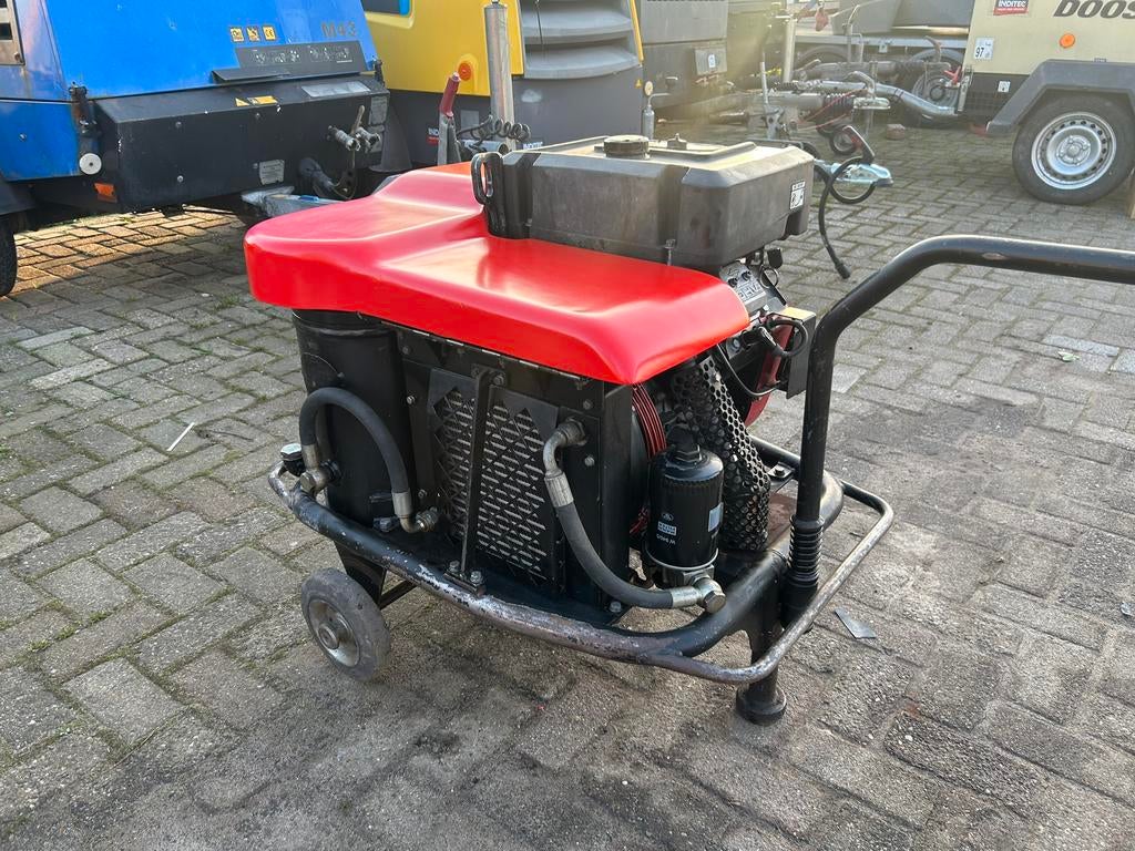 Rotair VR115 mobiele benzine compressor grondraket, Doe-het-zelf en Verbouw, Compressors, 100 liter of meer, Ophalen of Verzenden