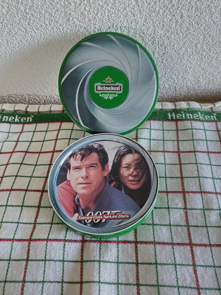 heineken stalen onderleggers, Ophalen of Verzenden, Nieuw, Heineken