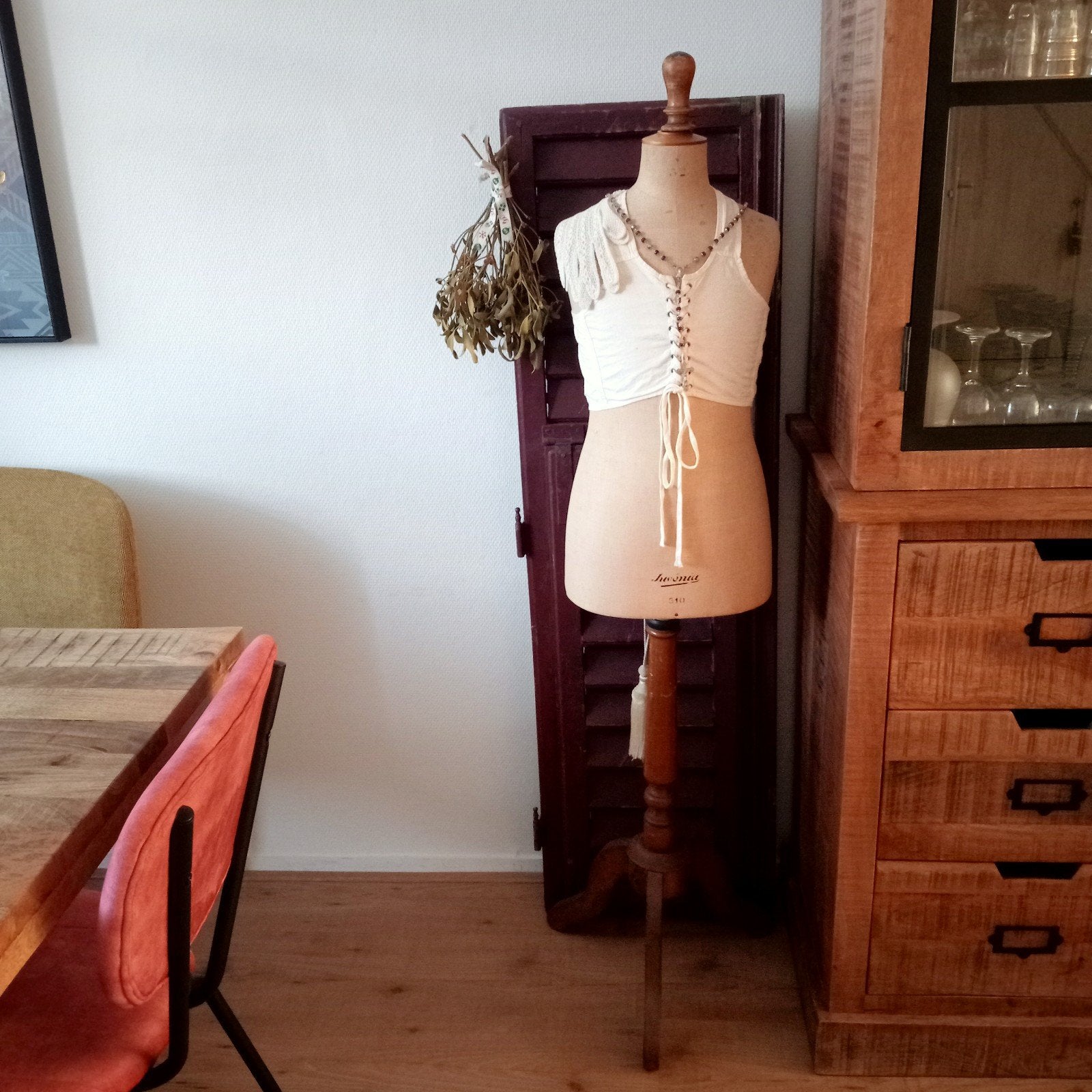 antieke kinder paspop, Antiek en Kunst, Curiosa en Brocante, Ophalen of Verzenden