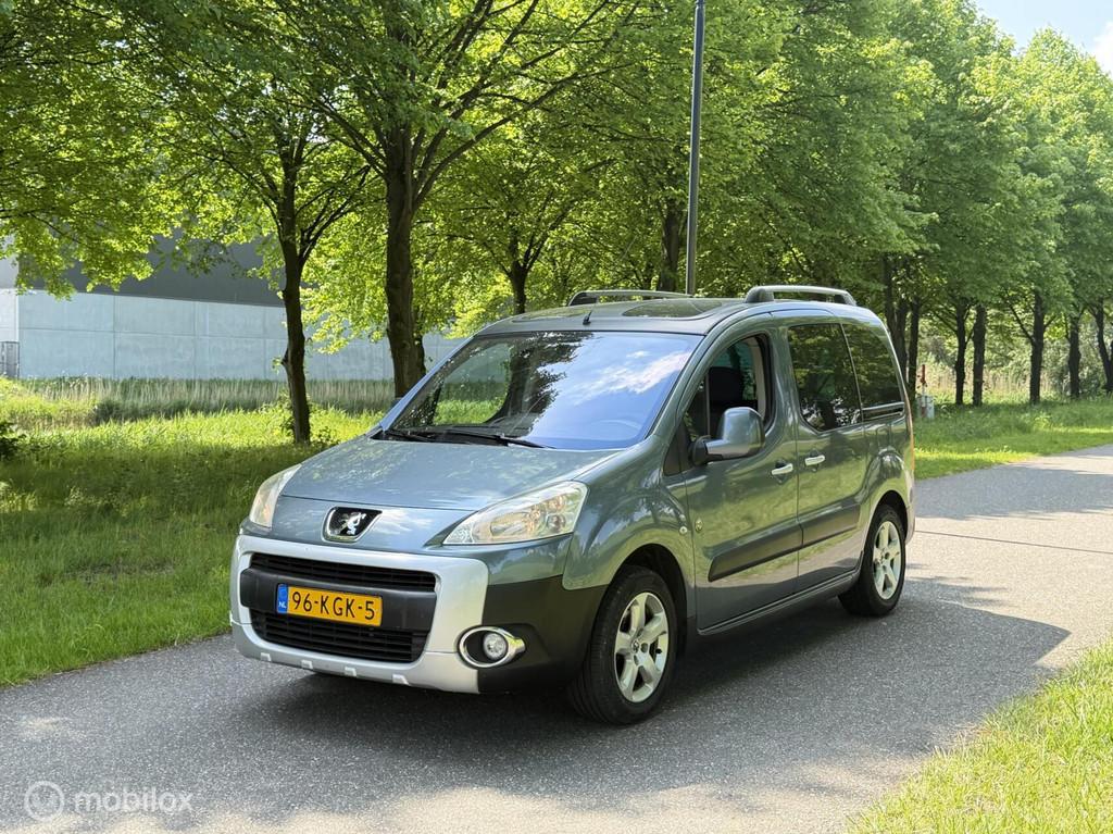 Peugeot Partner Tepee 1.6 Zenith*NEW APK 05/27*AIRCO*CRUISE, Voorwielaandrijving, Stof, Zwart, 4 cilinders