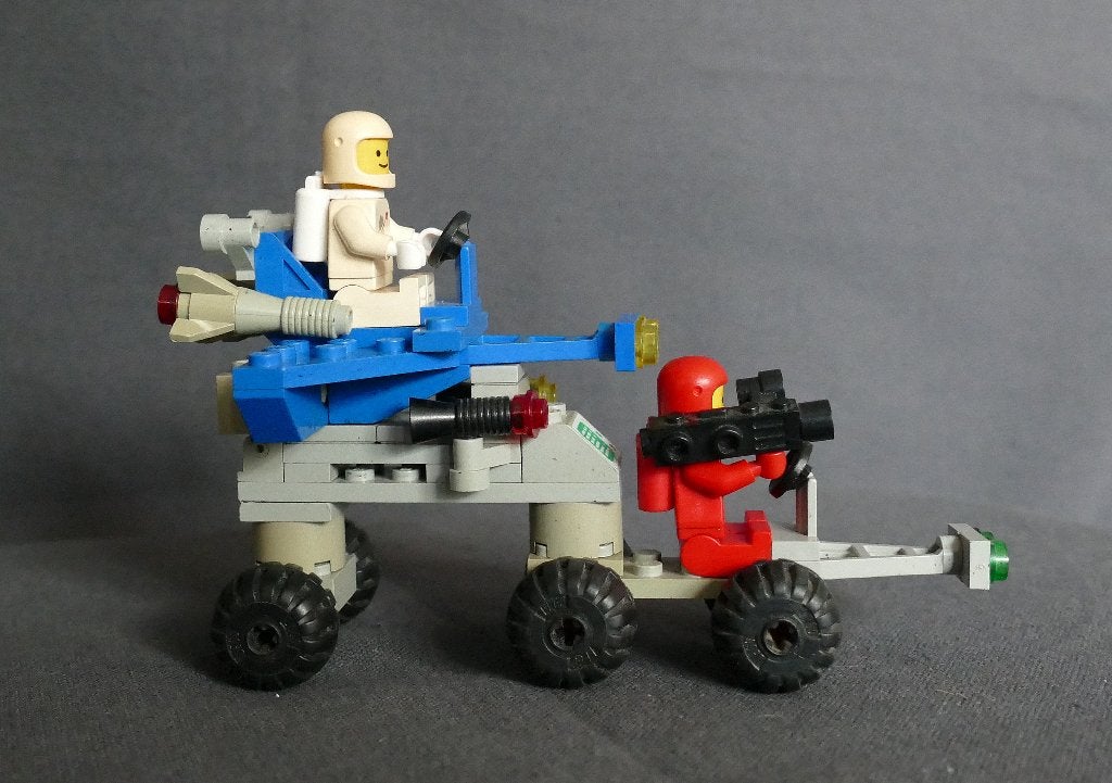 Mooie vintage  set Space Lego: 6871, 6850, 6820, 6810, 6809, Gebruikt, Lego, Compleet, Ophalen of Verzenden