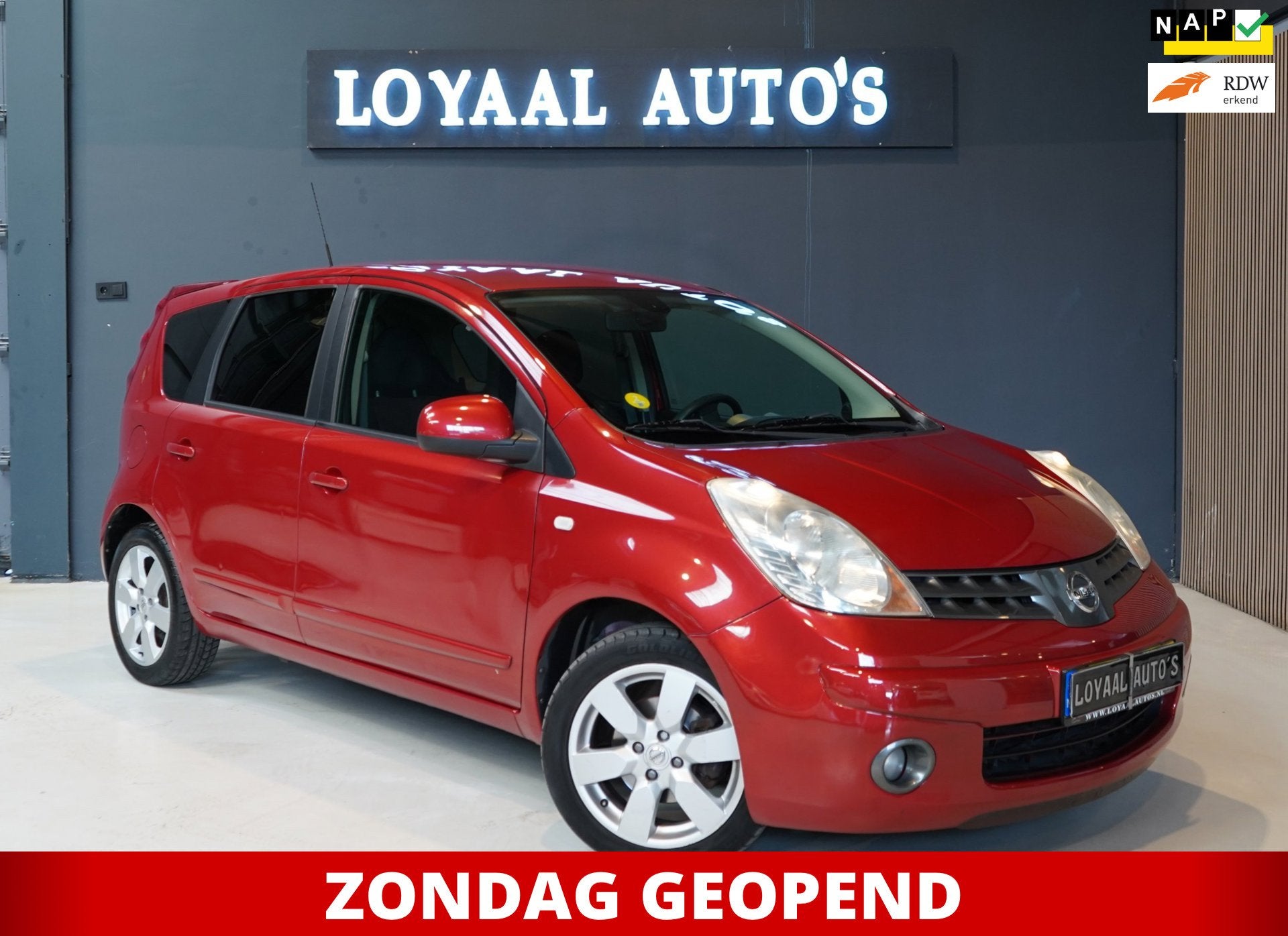 Nissan Note 1.6 Acenta | TREKHAAK | AIRCO | PDC | NAP | APK