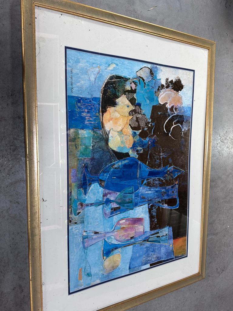 Kunst schilderij, Ophalen of Verzenden