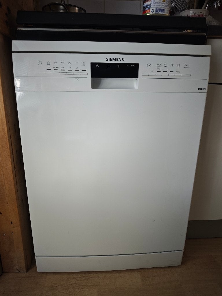 Siemens IQ300 vaatwasmachine, Witgoed en Apparatuur, Ophalen, Energieklasse A of zuiniger, 60 cm of meer, Minder dan 10 liter