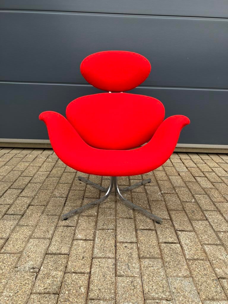 1e editie Big Tulip (uit 1958), zeer zeldzaam NIEUWstaat!, Ophalen of Verzenden, Zo goed als nieuw, Stof, B&B italia cassina vitra knoll togo mah jong sede edra leolux