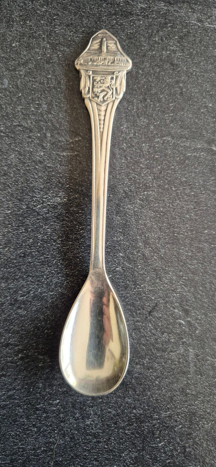 Verzilverd theelepeltje NCRV 1924-1949, Antiek en Kunst, Antiek | Bestek, Ophalen of Verzenden