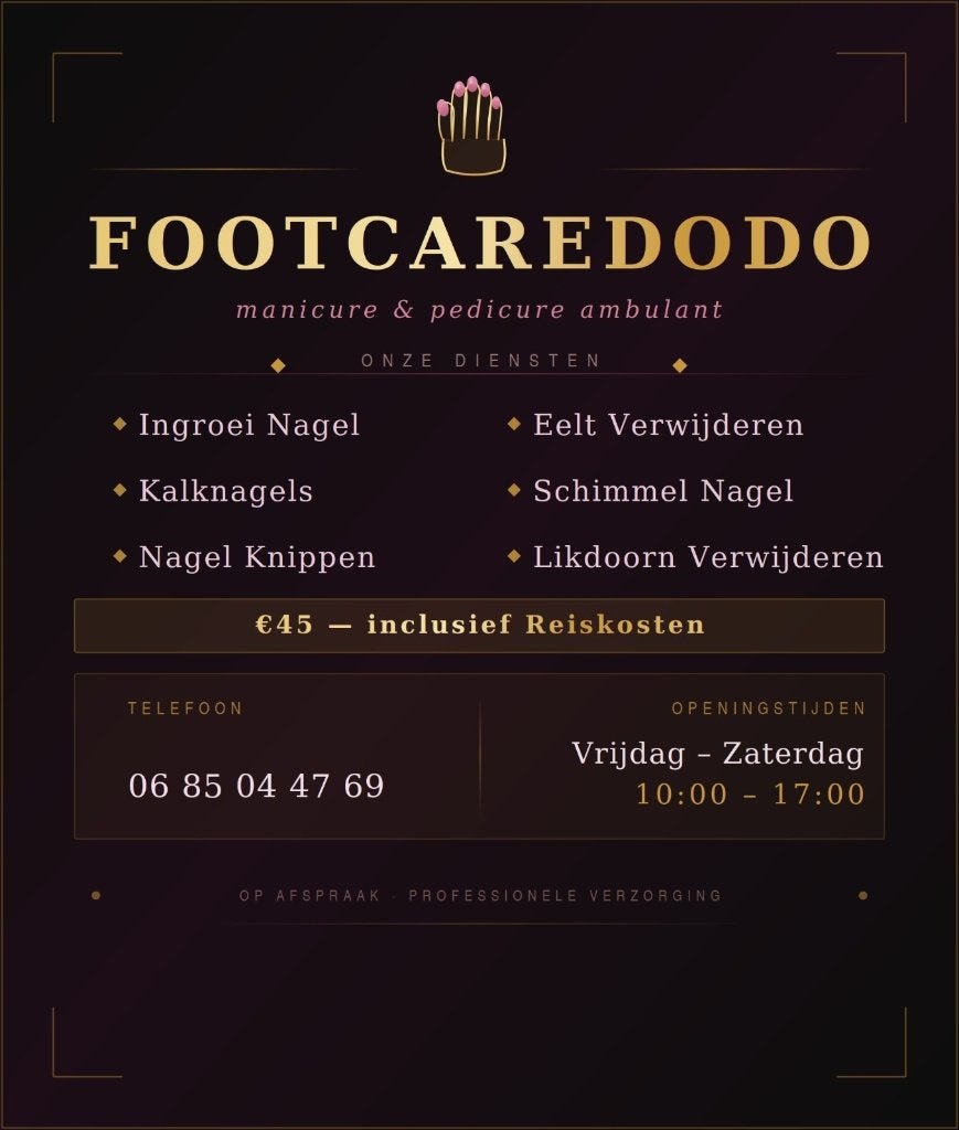 Ambulante pedicure, Komt aan huis, Voetmassage