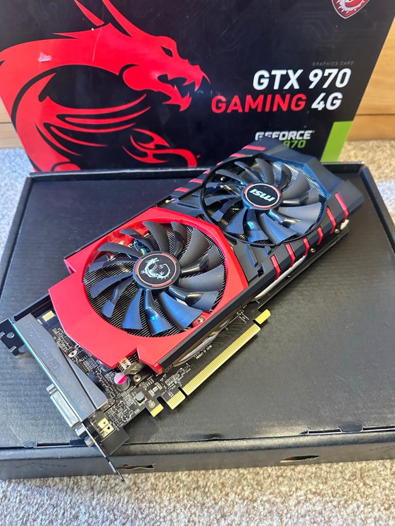 MSI GeForce GTX 970 GAMING 4G Grafische Kaart, Computers en Software, Videokaarten, PCI-Express 3, HDMI, Ophalen of Verzenden