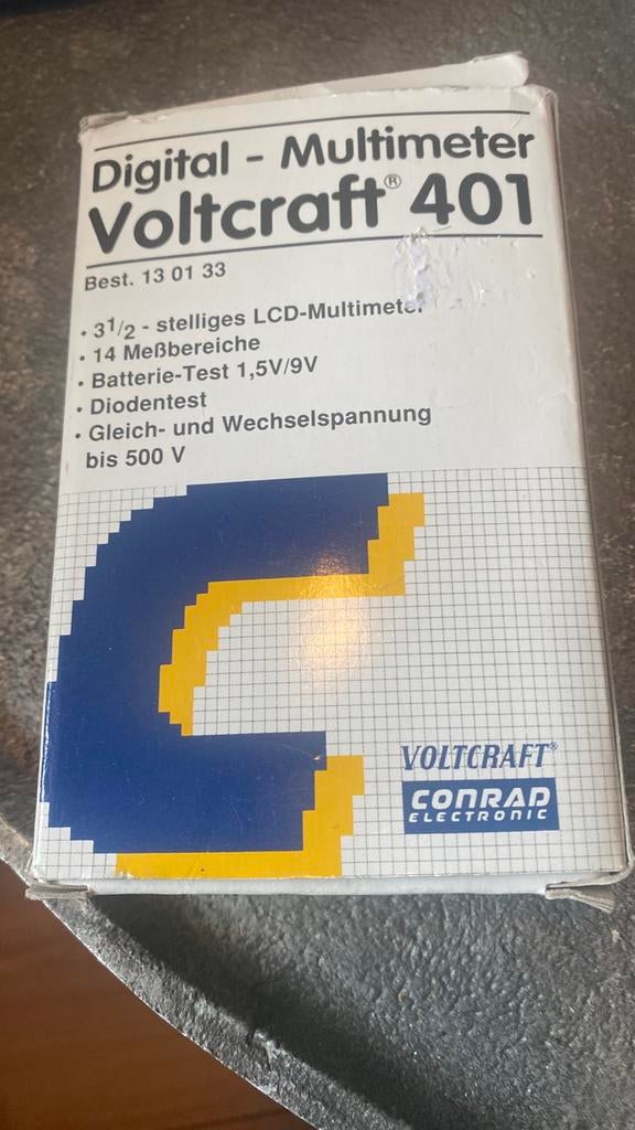 Voltcraft Multimeter digitaal, Doe-het-zelf en Verbouw, Ophalen of Verzenden, Zo goed als nieuw, Multimeter