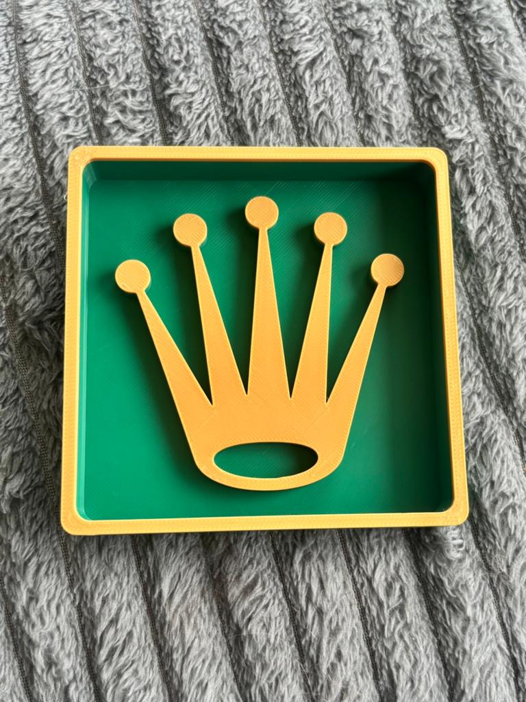 Rolex logo 3D beeld, Ophalen of Verzenden, Zo goed als nieuw, Transport