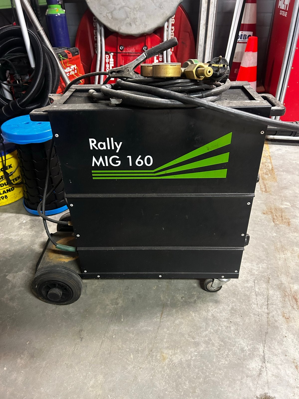 Rally MIG 160 Lasapparaat - Gebruikt, Ophalen, Gebruikt, Minder dan 150 ampère, Co2