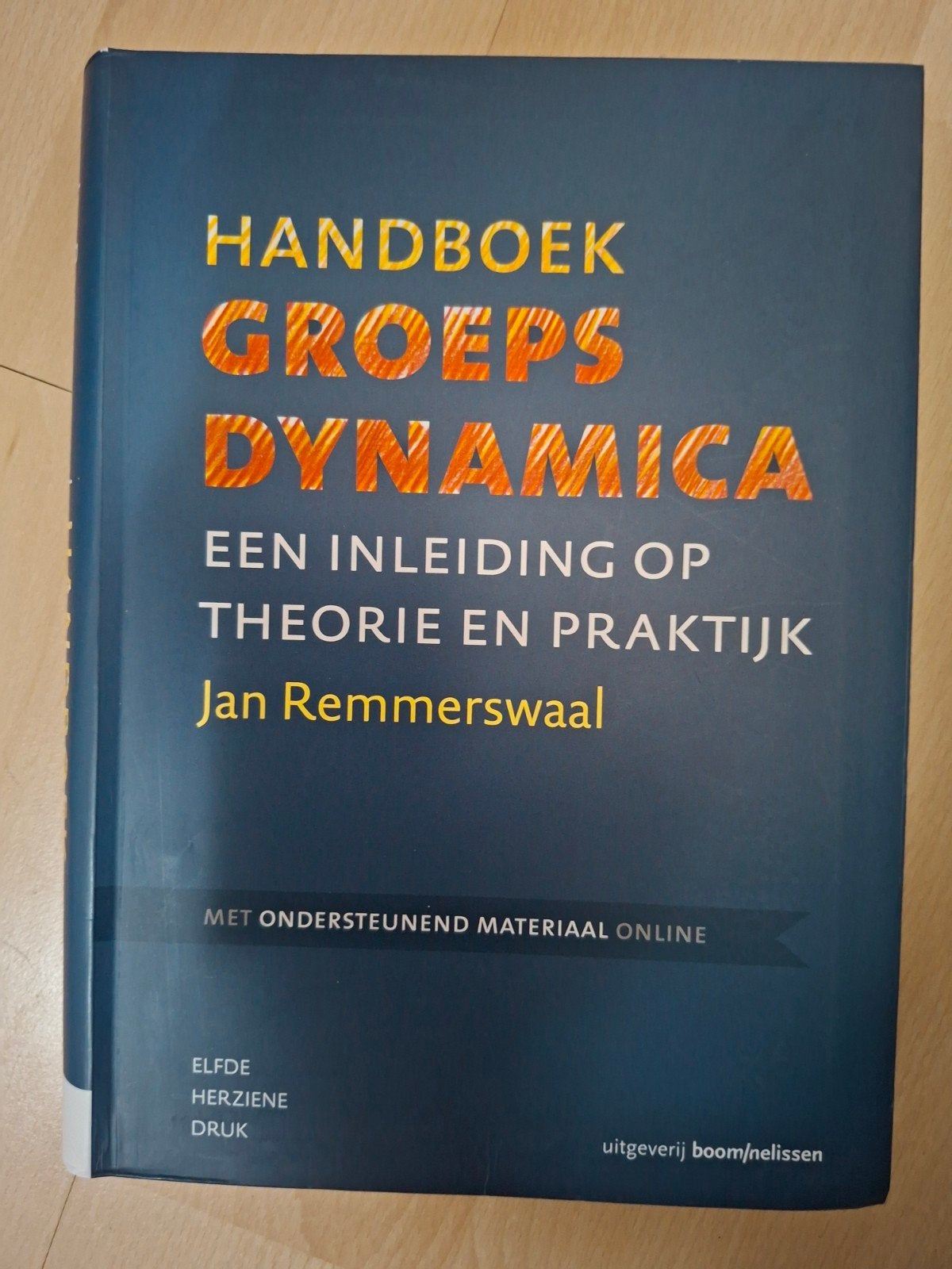Handboek Groepsdynamica - Jan Remmerswaal (11e druk), Boeken, Studieboeken en Cursussen, Jan Remmerswaal, Zo goed als nieuw, Gamma