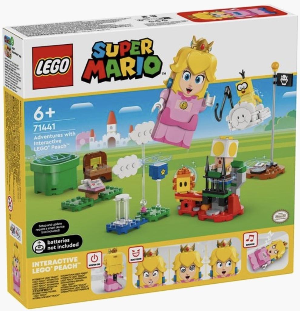 Lega Super Mario 71441 Adventures with Interactive Peach, Lego, Nieuw, Ophalen of Verzenden, Ongeopend/sealed