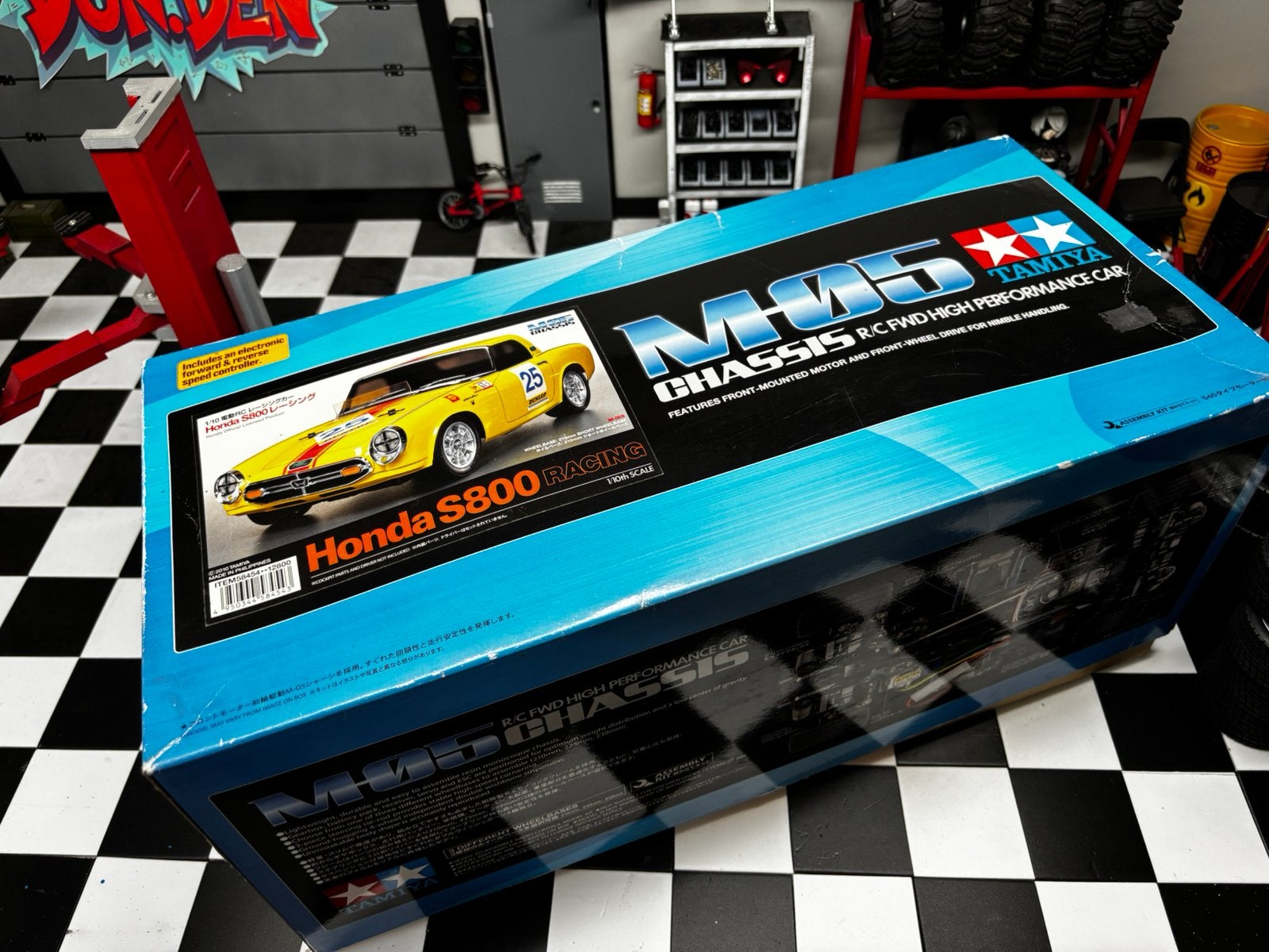 Tamiya Honda S800 nieuw, Elektro, Nieuw, Ophalen of Verzenden, Schaal 1:10