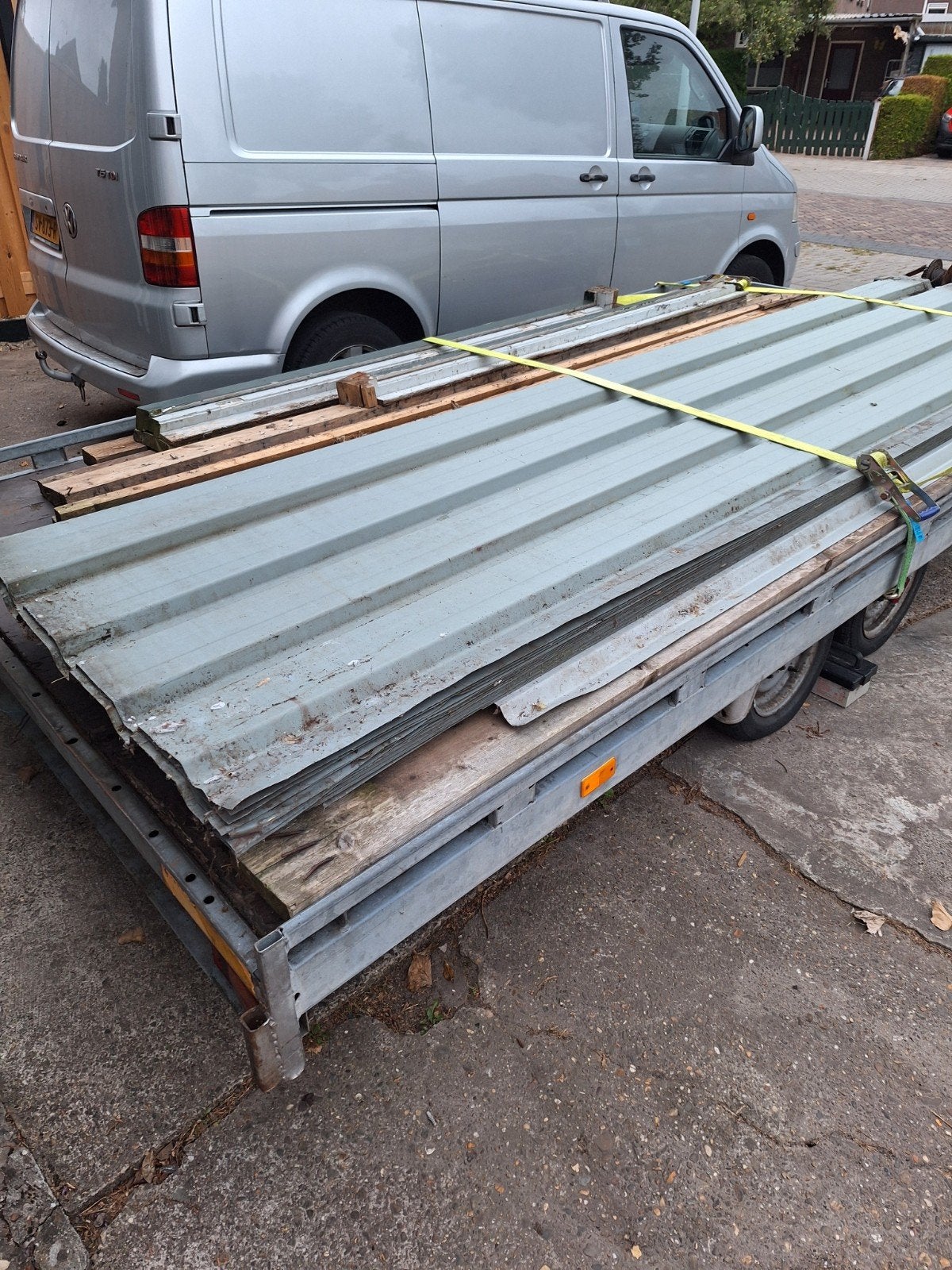 Damwand platen voor wand of dak, Doe-het-zelf en Verbouw, Ophalen, Gebruikt, Overige materialen