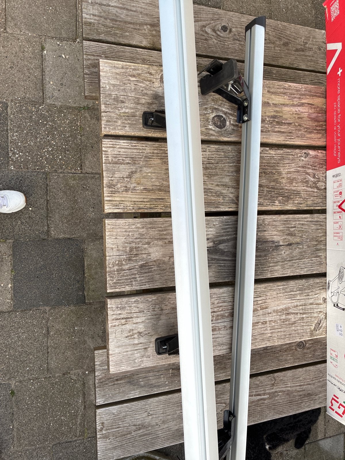 Dakdragers Renault Scenic III - Brede Rails (Low Noise), Ophalen, Gebruikt