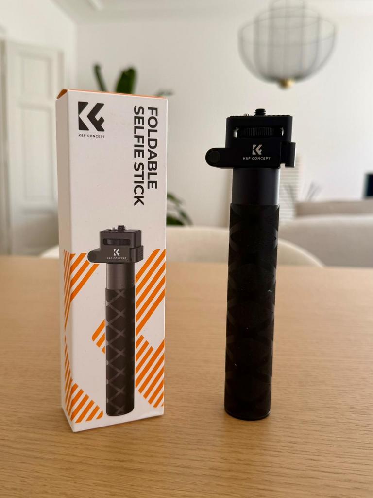 K&F Concept Opvouwbare Selfiestick / Handgreep, Ophalen of Verzenden, Zo goed als nieuw