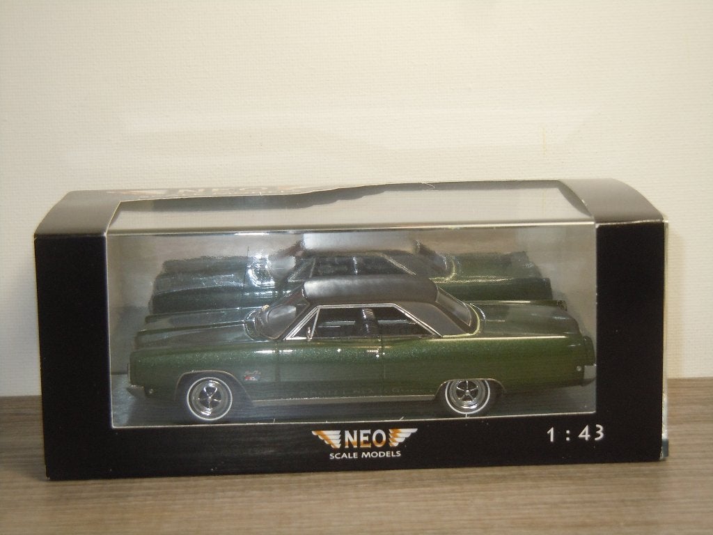 Plymouth Sport Fury 2 door Hardtop - Neo Scale Models - 1:43, Overige merken, Auto, Verzenden, Onbekend