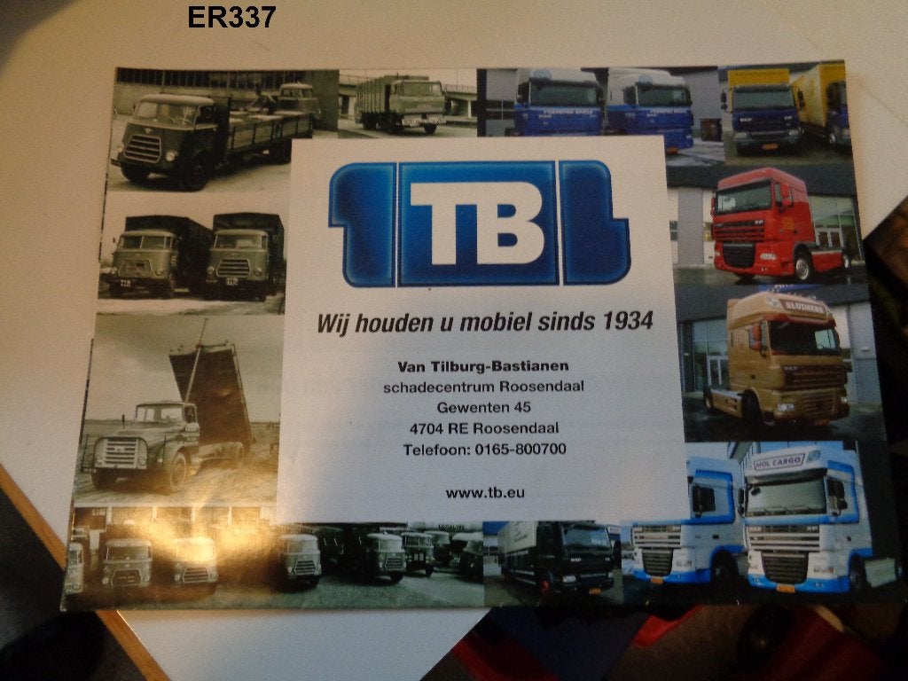 daf trucks brochure TB, Ophalen of Verzenden, Zo goed als nieuw, Overige merken