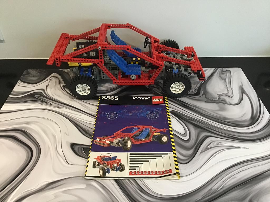 Lego 8865 Test Car, Ophalen of Verzenden, Gebruikt