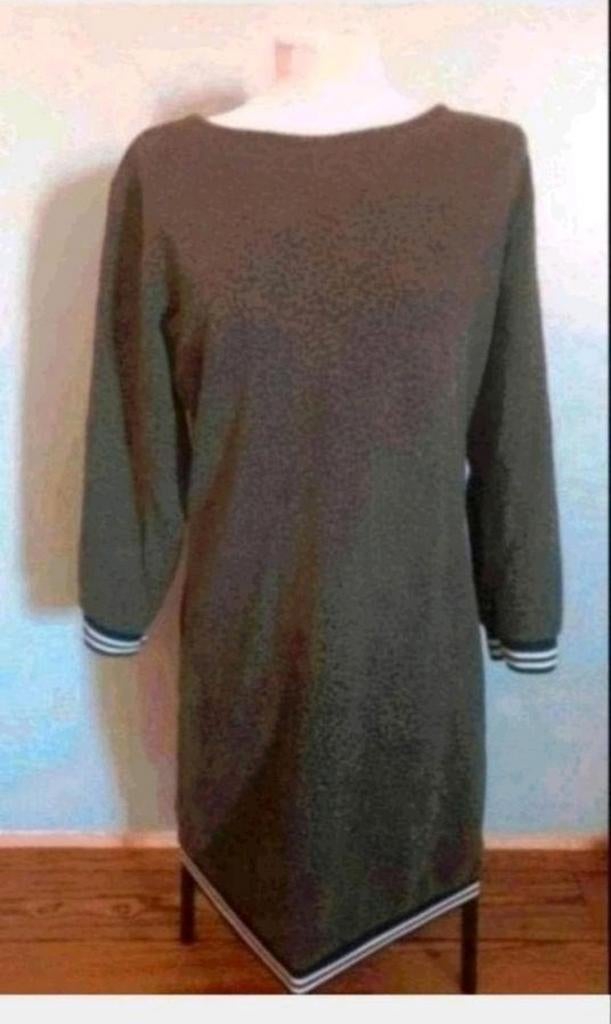 Pescara tijgerprint jurk, Kleding | Dames, Jurken, Bruin, Maat 42/44 (L), Pescara, Ophalen of Verzenden