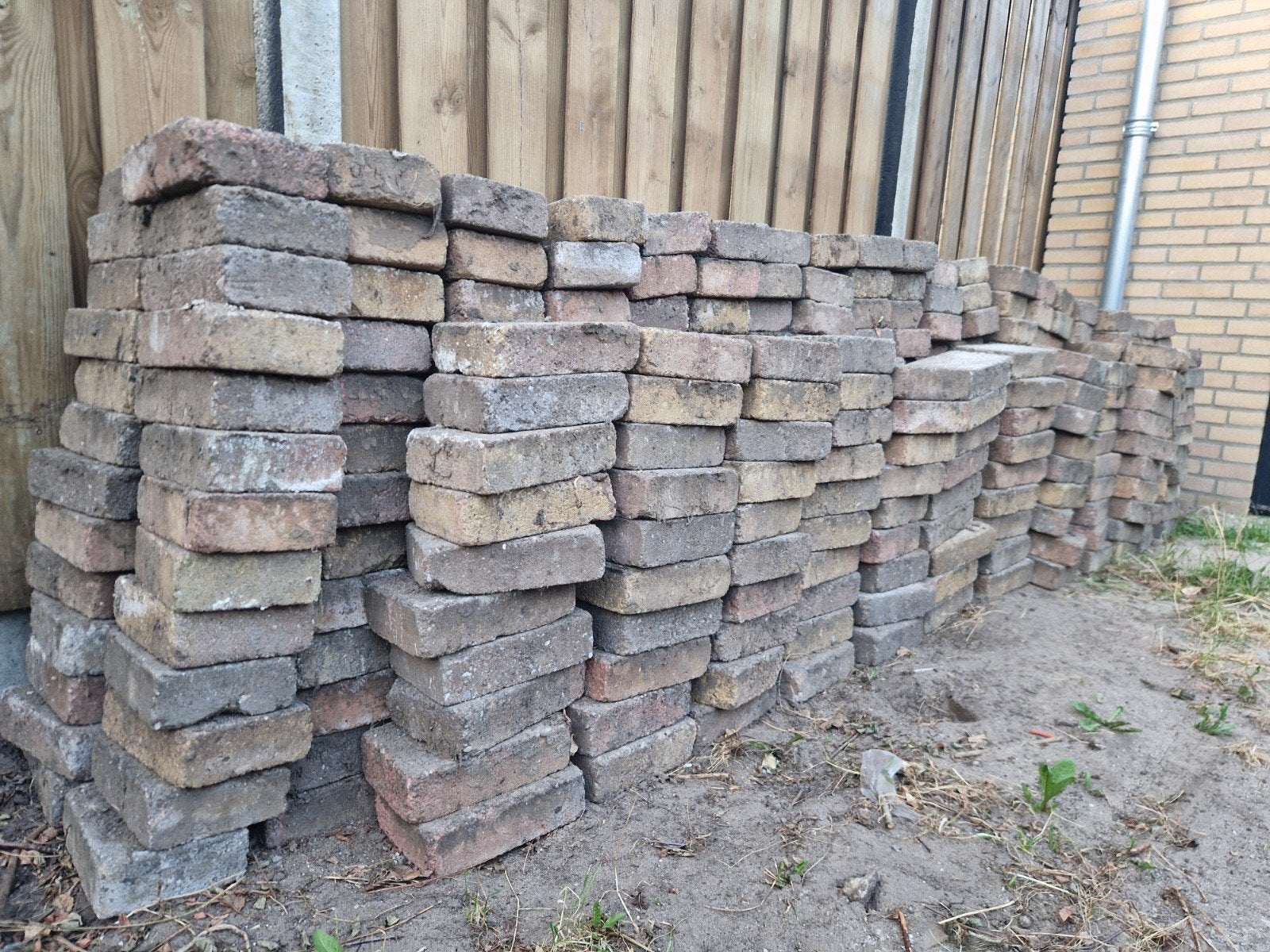 Stenen/bestrating/tegels/tuin(terras), Tuin en Terras, Ophalen, Gebruikt, 10 m² of meer, Beton