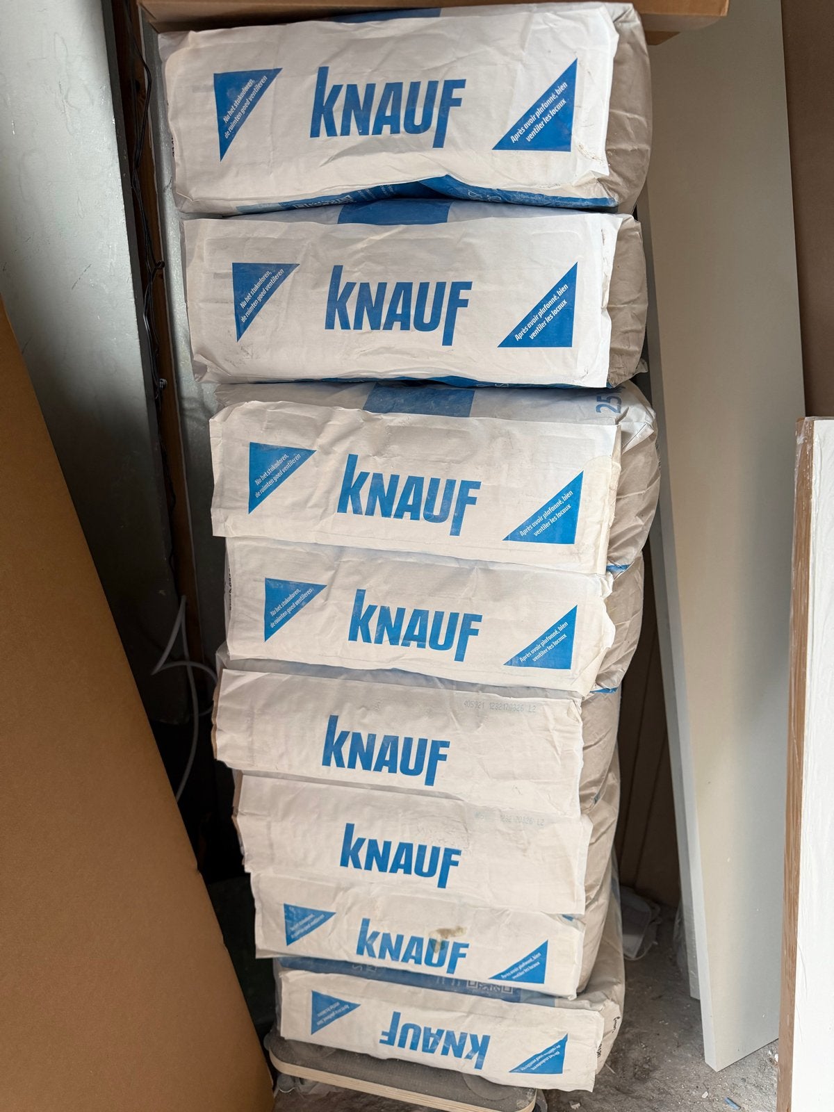 Knauf MP 75 pleistergips - 25 kg, Ophalen, Nieuw