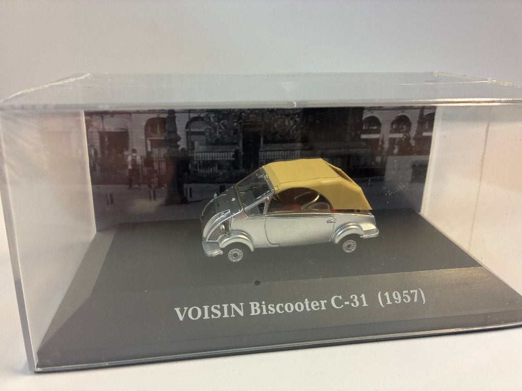 27302: Voisin Biscooter C-31 - 1957 - Atlas 1:43, Auto, Nieuw, Ophalen of Verzenden, Bachsatztstr. 54 D 72131 Ofterdingen, Germany
