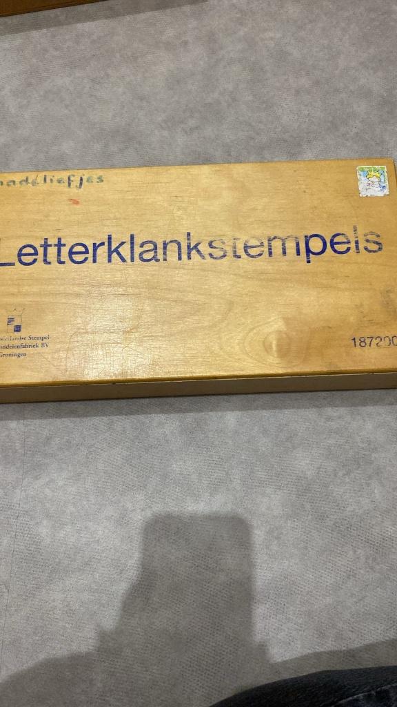Letterstempels educo, Ophalen of Verzenden, Gebruikt, Taal en Lezen