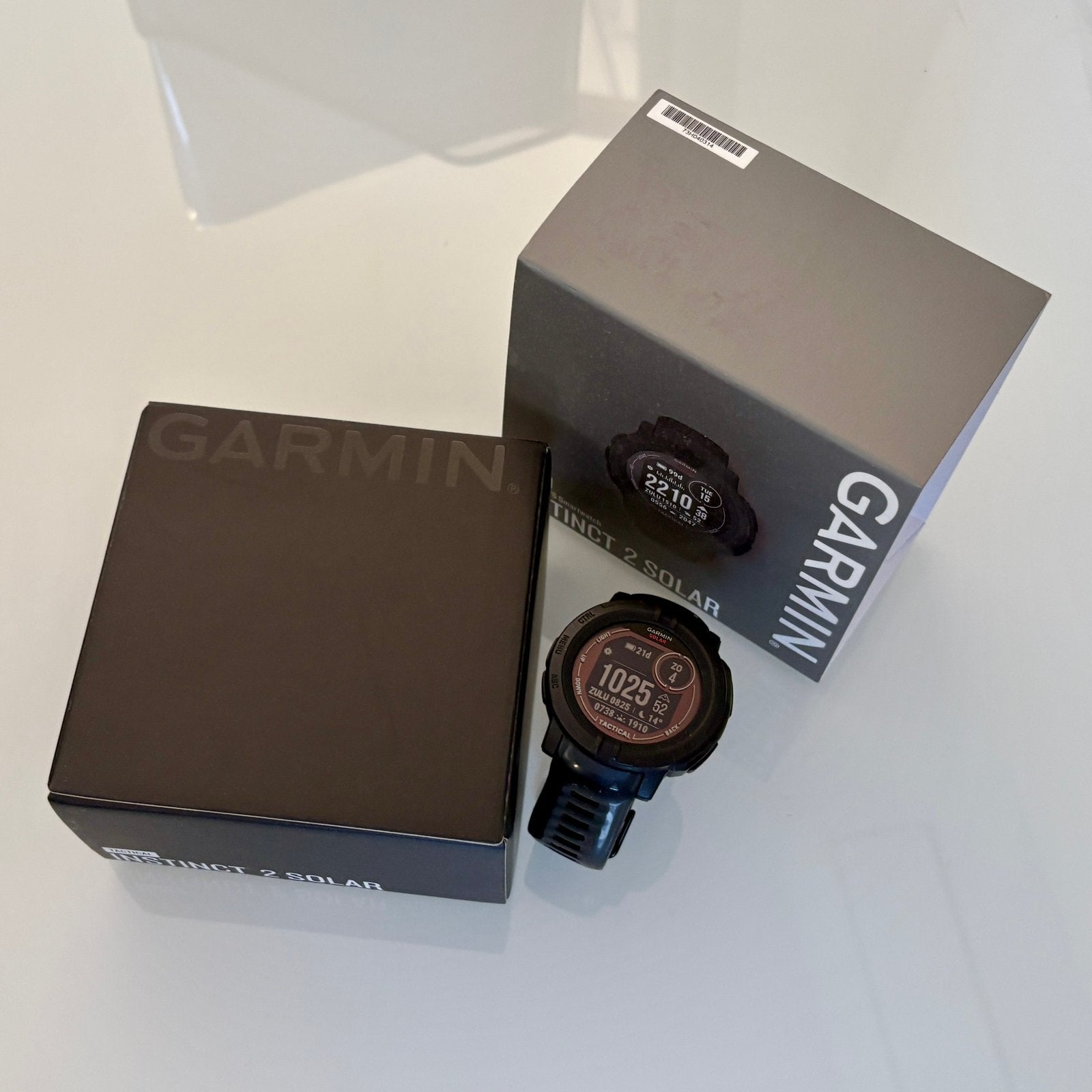 Garmin Instinct 2 Solar Tactical Edition Smartwatch, Stappen, Zwart, Ophalen of Verzenden, Zo goed als nieuw