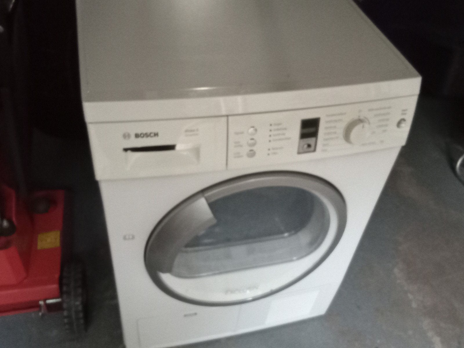 Wasdroger Bosch, Ophalen, Gebruikt, 8 tot 10 kg, Voorlader