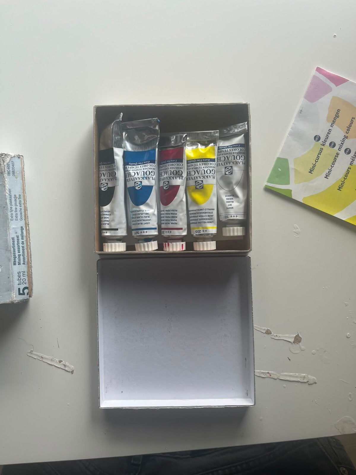 Talens Plakkaatverf Gouache - Mixing Colours Set, Hobby en Vrije tijd, Schilderen, Ophalen, Gebruikt, Overige typen