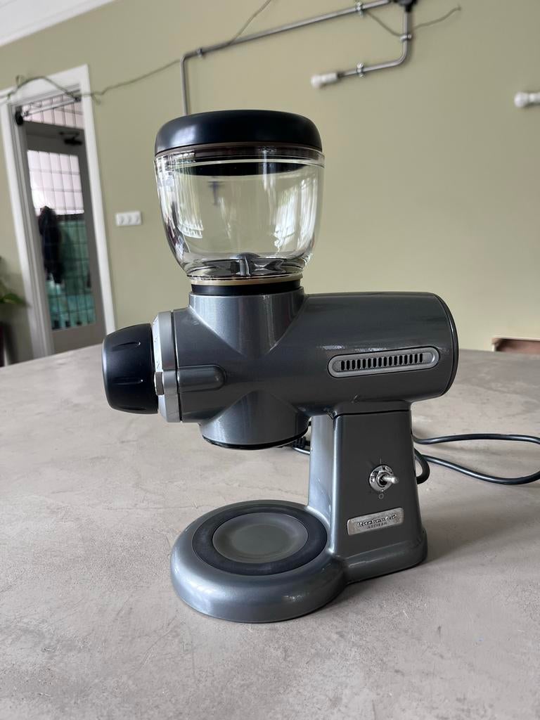 Kitchenaid Koffiebonenmaler - Versgemalen Koffie, Ophalen, Metaal, Grijs, Overige merken