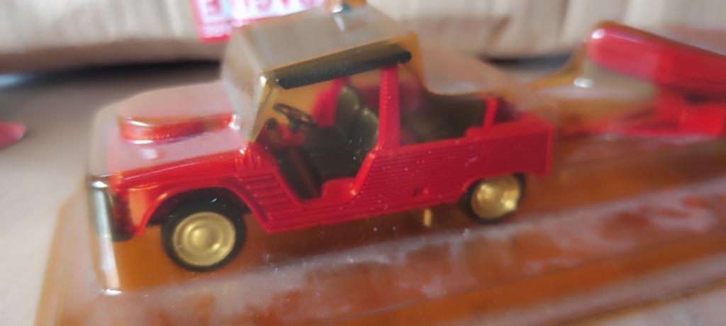 Citroën Méhari met bootaanhanger 1:43 in ongeopende blister, Ophalen of Verzenden, Nieuw, Auto, Overige merken