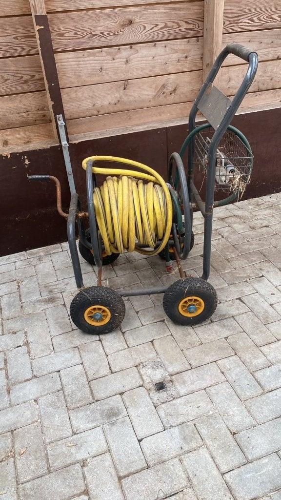 slangenhaspel slanghaspelwagen, Ophalen, Gebruikt, Tuinslang
