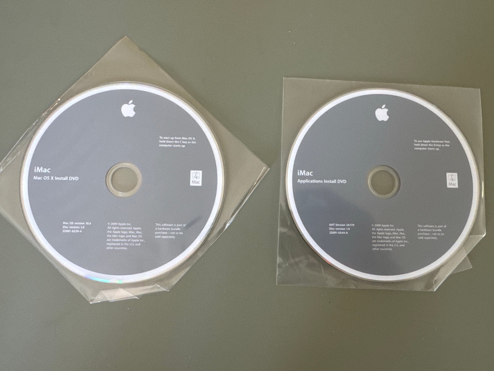 iMac Mac OS X Install & Applications Install DVD's, Computers en Software, Ophalen of Verzenden, Zo goed als nieuw, MacOS