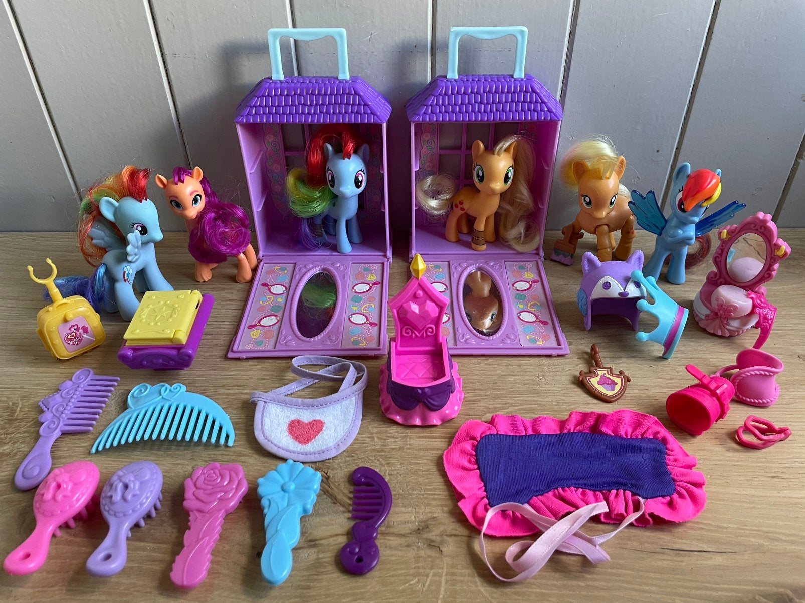 Verzameling My Little Pony oa vintage G1 slab & paardendeken, Kinderen en Baby's, Speelgoed | My Little Pony, Ophalen of Verzenden