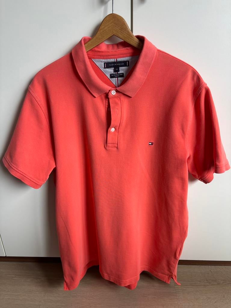 Tommy Hilfiger, The 1985 Polo Shirt, Slim Fit, Ophalen of Verzenden, Zo goed als nieuw, Maat 56/58 (XL), Overige kleuren