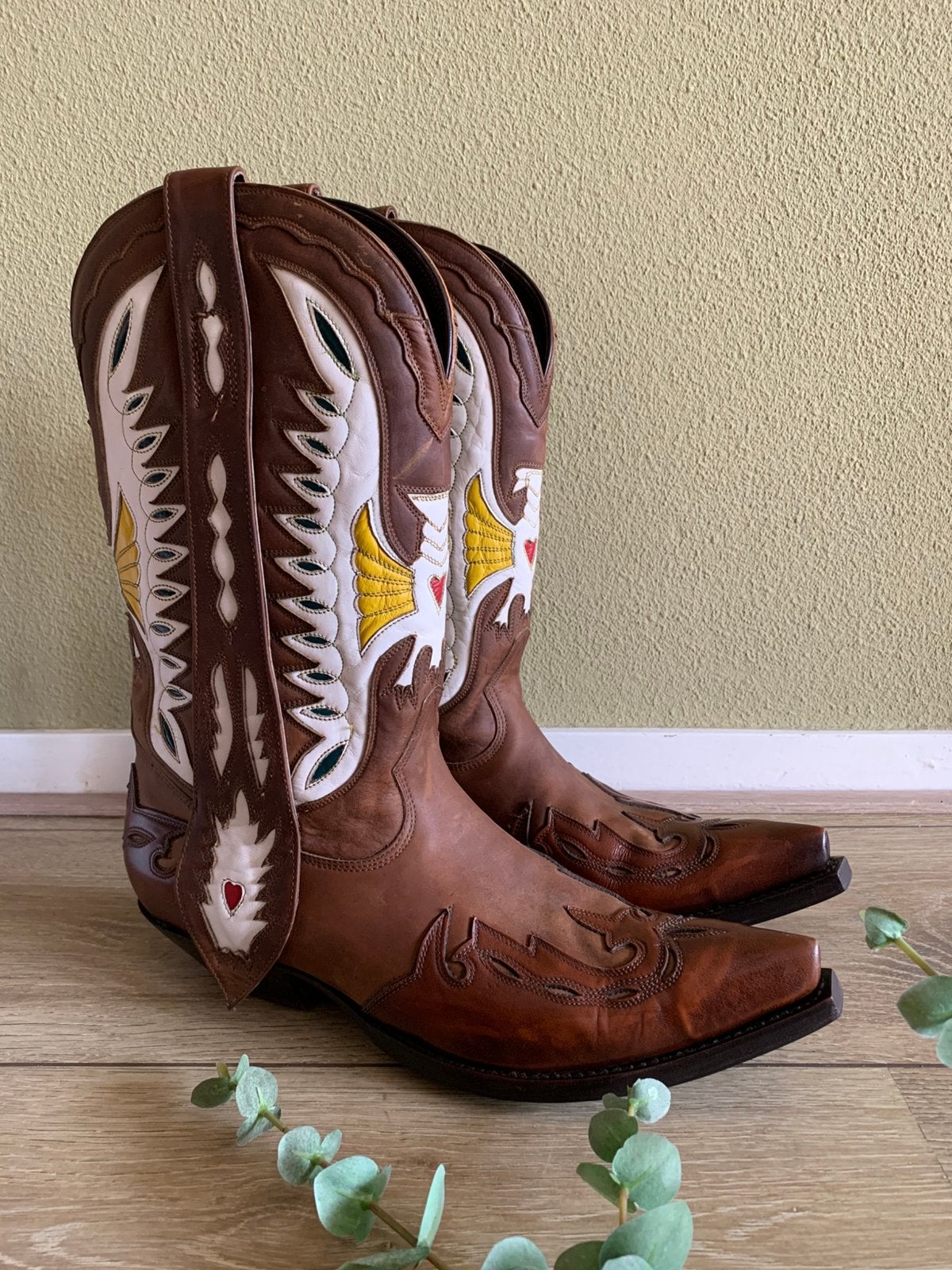 Mexicana cowboylaarzen 44 43 western boots, -, Boots, Ophalen of Verzenden, Zo goed als nieuw