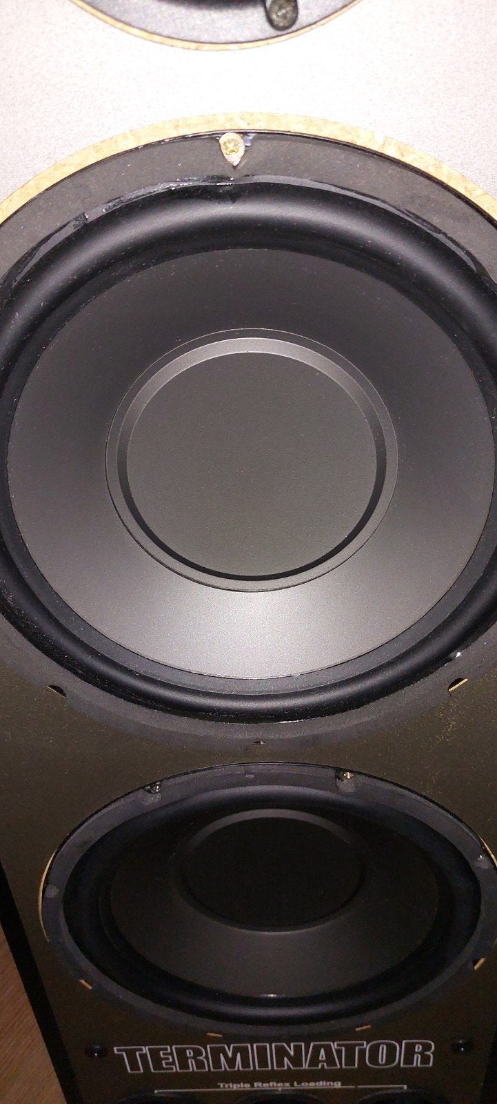 4x subwoofer, 10", vermogen 350 W/175 W RMS,  zwart, Ophalen of Verzenden, Zo goed als nieuw, Subwoofer, Overige merken
