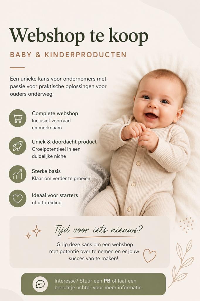 Webshop ter overname