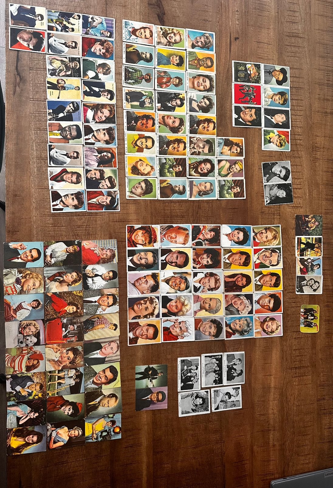 Partij plaatjes artiesten filmsterren Maple Leaf / Monty Gum, Verzamelen, Ophalen of Verzenden, Gebruikt, Foto of Kaart